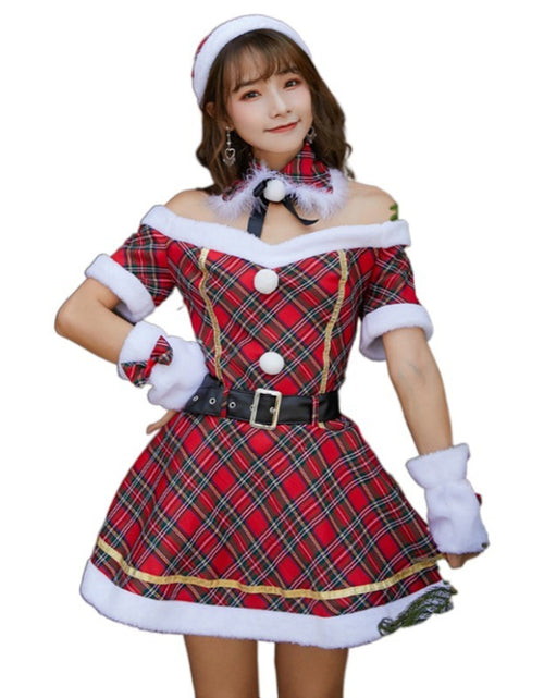 Load image into Gallery viewer, Women&#39;s Plaid Christmas Ordinary Stage Wear
