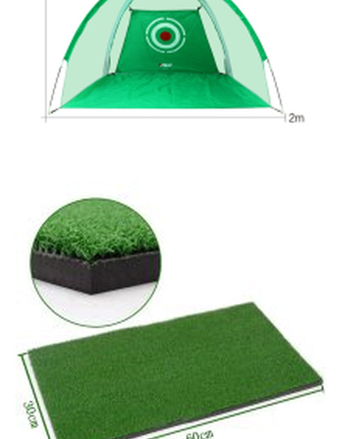 Load image into Gallery viewer, Golf Practice Net Tent Golf Hitting Cage Garden Grassland Practice Tent Golf Training Equipment Mesh Outdoor
