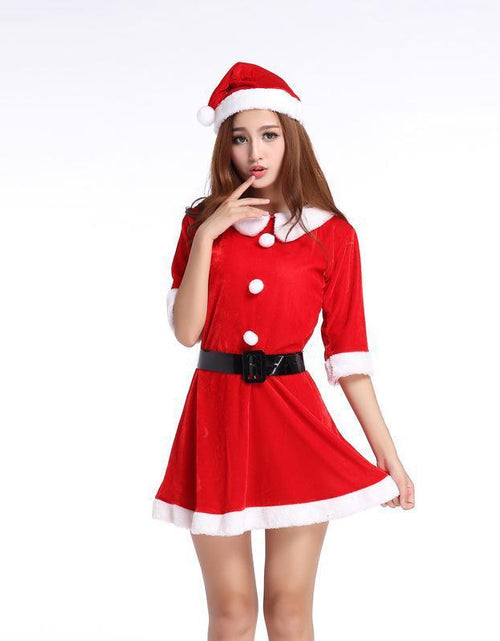 Load image into Gallery viewer, Women&#39;s Performance Wear Christmas Dress
