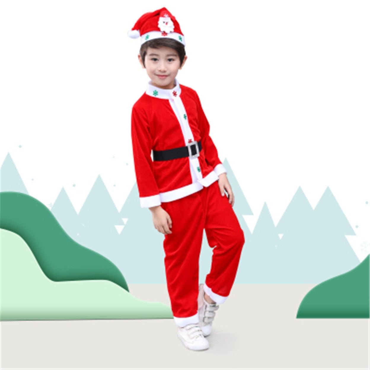 Christmas Performance Wear Christmas Suit