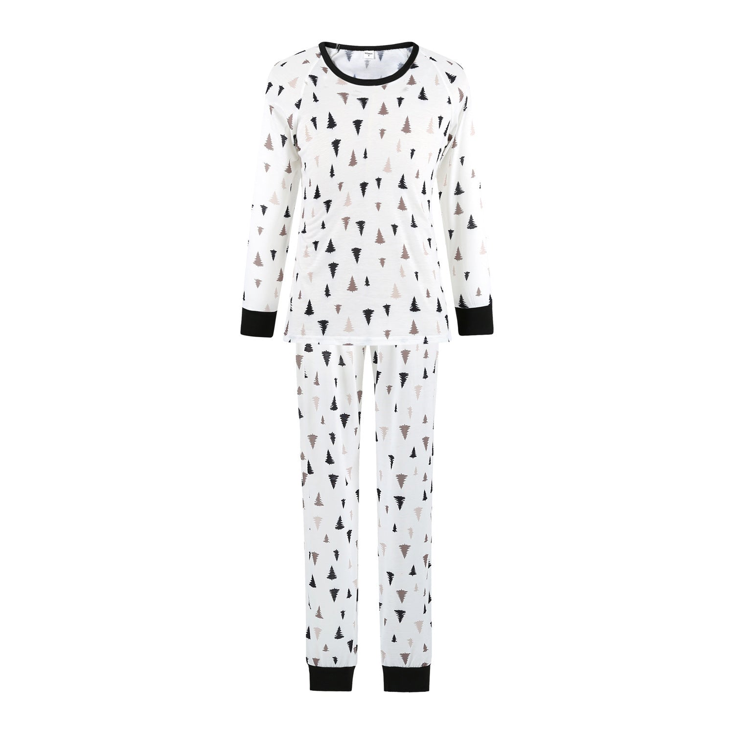 Christmas Tree Family Wear Pajamas Print