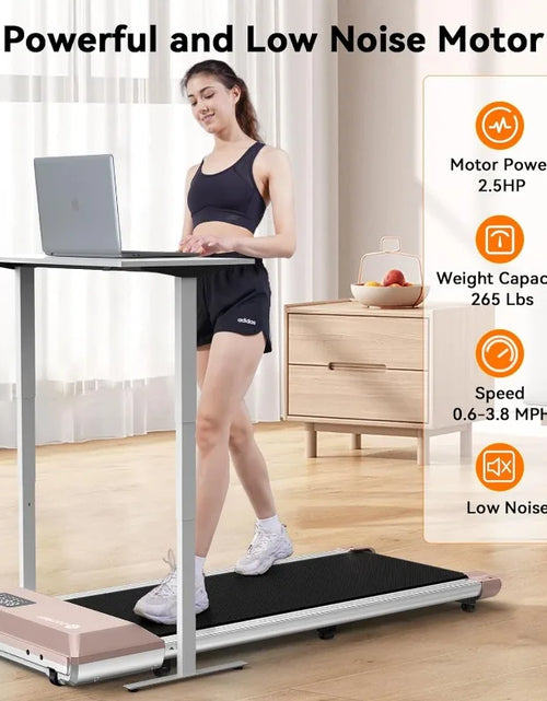 Load image into Gallery viewer, Deerrun 2024 Upgrade Treadmills for Home, Smart Raceable Powerful Quiet Walking Pad Treadmill, Remote Control &amp; Smart App
