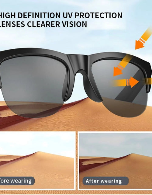 Load image into Gallery viewer, , Polarized Sunglasses with Bluetooth Speaker, Driving/Sports/Outdoor UV Protection, Unisex
