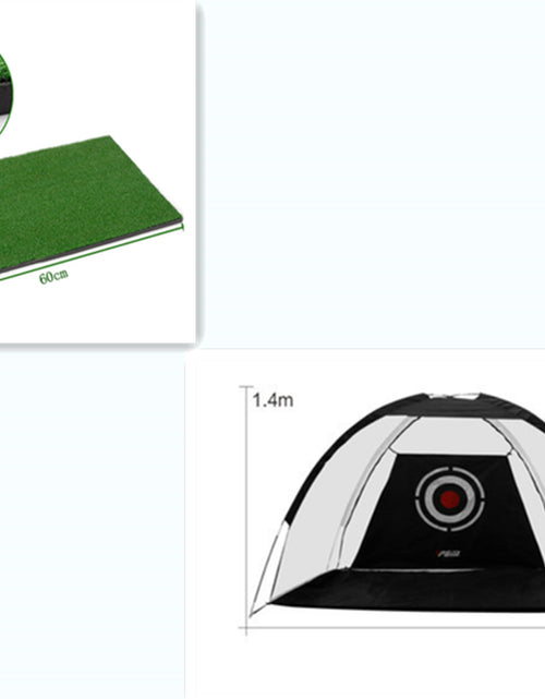 Load image into Gallery viewer, Golf Practice Net Tent Golf Hitting Cage Garden Grassland Practice Tent Golf Training Equipment Mesh Outdoor
