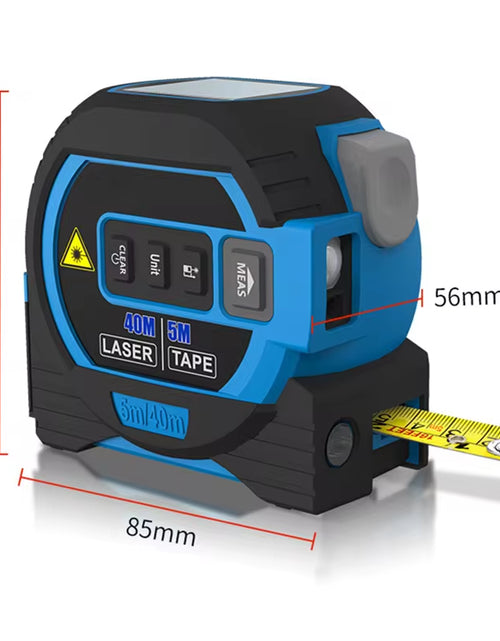 Load image into Gallery viewer, 3 in 1 Laser Tape Measure Laser Distance Measuring Rangefinder Infrared High-Precision Digital Electronic Ruler Measuring Level
