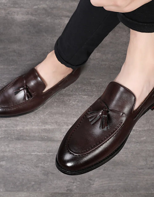 Load image into Gallery viewer, Men&#39;s Casual Breathable Leather Loafers
