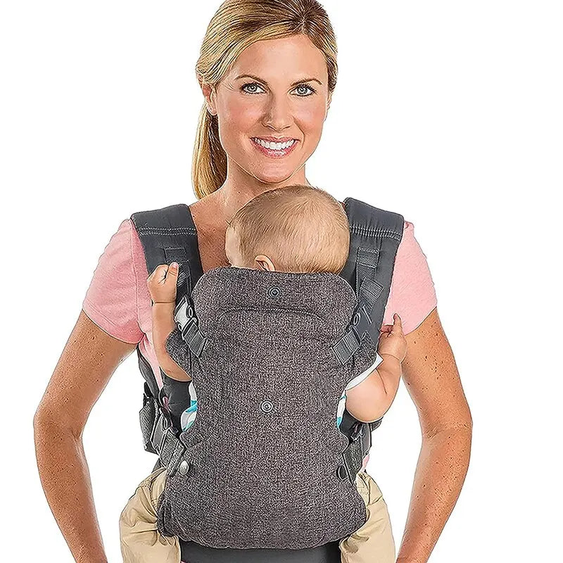 Advanced 4-In-1 Baby Carrier Strap Multifunctional Convertible and Washable Ergonomic Lumbar Stool Baby Carrier Strap