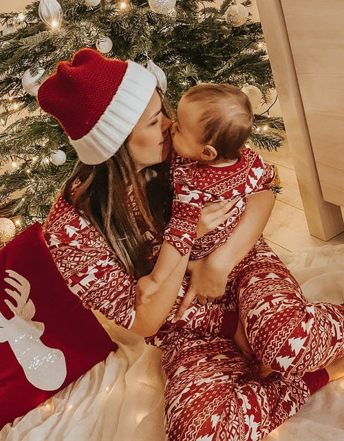 Load image into Gallery viewer, Christmas Printed Parent-child Wear
