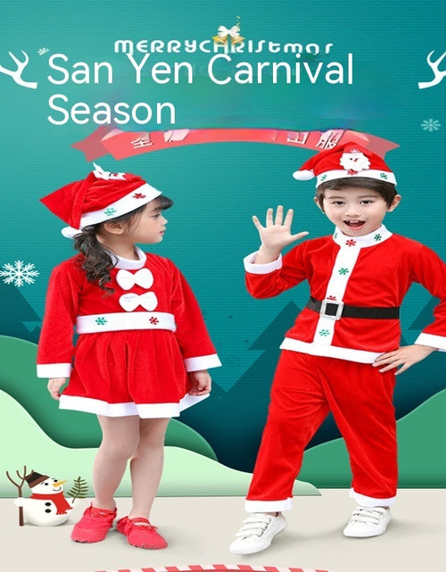 Load image into Gallery viewer, Christmas Performance Wear Christmas Suit
