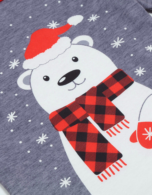 Load image into Gallery viewer, Home Wear Bear Print Parent-child Suit Christmas
