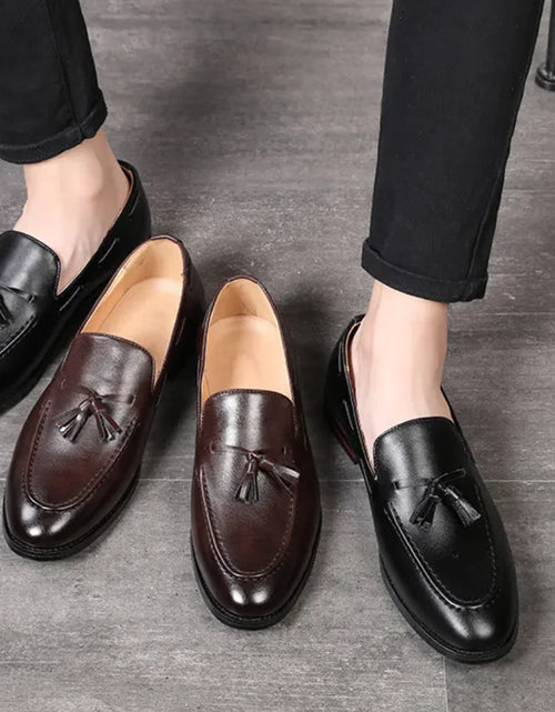 Load image into Gallery viewer, Men&#39;s Casual Breathable Leather Loafers
